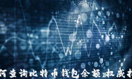 
如何查询比特币钱包余额：权威指南