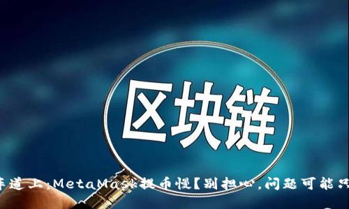 在区块链的快车道上：MetaMask提币慢？别担心，问题可能只是“红灯”而已！
