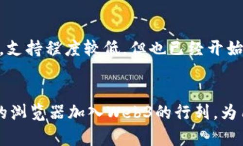 Web3是指构建去中心化应用程序（dApps）的新一代网络技术，这些应用程序通常使用区块链技术来提高安全性和透明性。随着Web3的兴起，许多现代浏览器开始支持与区块链和去中心化网络的交互。下面是一些支持Web3的主要浏览器：

### 1. **Google Chrome**
   - Google Chrome是最常用的浏览器之一，并通过扩展程序（如MetaMask和Grove Wallet）支持Web3功能。这些扩展可以为用户提供与以太坊和其他区块链的交互能力，使用户能够轻松访问去中心化应用。

### 2. **Mozilla Firefox**
   - Mozilla Firefox同样支持通过扩展程序与Web3进行互动。用户可以安装类似MetaMask的扩展以实现与区块链的连接，并参与去中心化金融和其他dApp。

### 3. **Brave浏览器**
   - Brave浏览器内置了对Web3的支持。它不仅提供了快速和隐私保护的浏览体验，还包含了原生的加密钱包，用户能够直接访问去中心化应用，参与区块链生态系统。

### 4. **Microsoft Edge**
   - Microsoft Edge也具备支持Web3的能力，用户可以通过扩展程序（例如MetaMask）来连接到以太坊和其他区块链网络。尽管它的市场份额较小，但仍然是一个不错的选择。

### 5. **Opera**
   - Opera浏览器在其移动和桌面版本中都集成了加密钱包，允许用户直接访问和使用去中心化应用。它已经成为Web3用户的热门选择之一。

### 6. **Safari**
   - Safari通过与Web3兼容的浏览器扩展（如MetaMask）逐渐向Web3靠拢。尽管与其他浏览器相比，支持程度较低，但也已经开始在区块链领域展开尝试。

### 小结
这些浏览器通过支持Web3，大大方便了用户接入去中心化的网络。随着技术的发展，我们可以期待更多的浏览器加入Web3的行列，为用户提供更丰富的区块链交互体验。