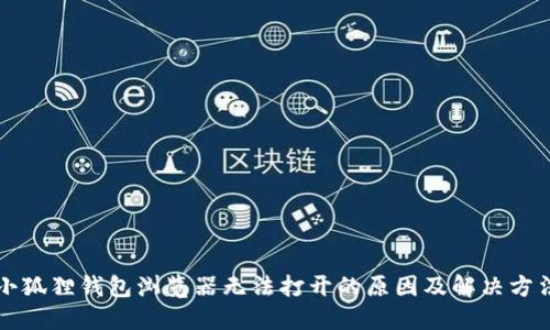 小狐狸钱包浏览器无法打开的原因及解决方法